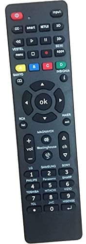 Universal TV Remote Control for Samsung, Vizio, Sony, Panasonic, Smart TV, HAIER, Toshiba, Philips, TCL - tv remote control universal for Contour Universal Control of TV/Smart TV