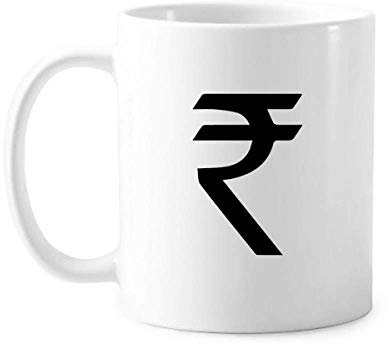 THB-Tasse aus Keramik, Motiv: thailändisches Währungssymbol, für Kaffee und Porzellan