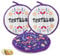 Lyellfe 3 Pack Tortilla Warmer Pouch, 12 Inch Insulated Cloth Taco Warmer Holder for Corn Flour Tortillas, Taco Tuesday Night, Halloween Party, Microwave Oven Freezer Safe