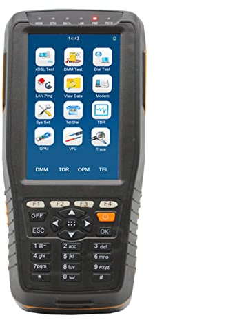 Optischer Leistungsmessgerät TM600P VDSL Tester-Unterstützung 35b 30a 17a Profil-Vollfunktions Hohe Präzision, Handheld