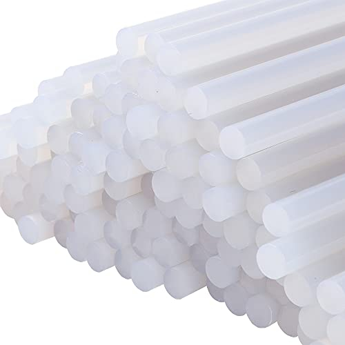 Ansobea 110 Stück Transparent Heißkleber Ø11 mm, Heissklebestifte Klebesticks Heißklebestifte, 2KG Standard Heißklebepatronen