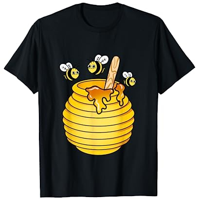 Pot de miel Amoureux du miel Abeilles Apiculture T-Shirt