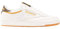 Reebok Men Club C 85 Sneaker, Chalk/Reebok Rubber Gum-06/Retro Gold F23-R, 7.5