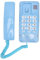 Septpentan Der Wand Montiertes Kabelgebundenes Telefon, Multifunktionales Retro Wandtelefon Im Alten Stil mit Hörer, Wasserdichtes Festnetztelefon für Den Heim und Bürogebrauch(Blau)