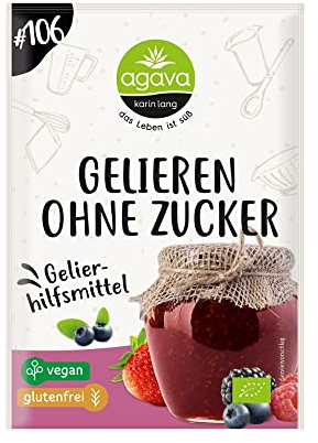 AGAVA Gelieren ohne Zucker, bio, 22g (6er Pack)