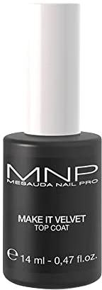 Mesauda MNP Make It Velvet 14 ml - Top Coat für die Nagelaufbau
