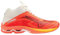 Mizuno Wave Lightning Z7mid, Scarpe da Pallavolo Unisex Adulto, Neon Flame Black Bolt Neon, 40.5 EU