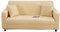 DOTBUY-SHOP Elastische Sofaschoner Couch Überzug 1 2 3 4 Sitzer Sofa Überzug Weicher Stretchbezug Sofabezug Universal Sofa Cover Sofaschoner Möbelschutz (90-140cm,Beige)