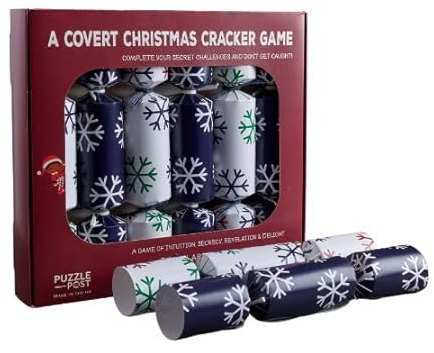 Puzzle Post Covert Challenge Knallbonbons für Weihnachten, Mehrfarbig