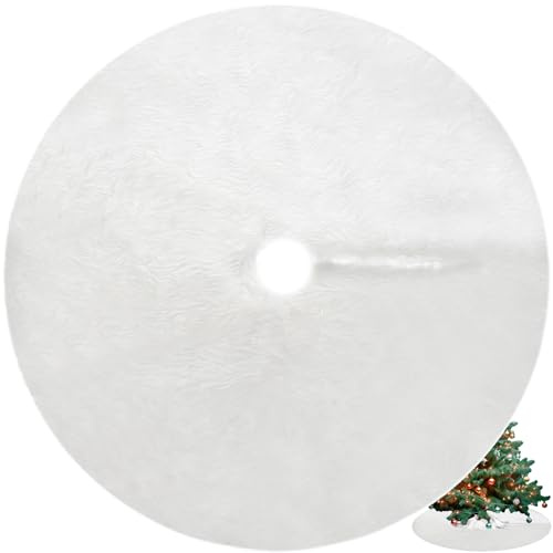 Christbaumrock Teppich für Weihnachtsbaum Rund Weihnachtsbaumdecke 22225, Größe:150 cm