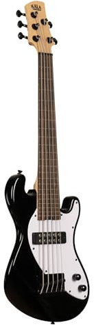 Solid Body 5-String Black Fretless U•BASS