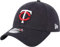 New Era MLB Khaki Core Classic 9TWENTY verstellbare Mütze, Einheitsgröße, Minnesota Twins Marineblau, Einheitsgr��e