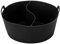 Gigicial Silicone Slow Cooker Liner, Food Grade Silicone Reusable Slow Cooker Liner, Heat Resistant Pot Divider Liner, Kitchen Accessories (Black)