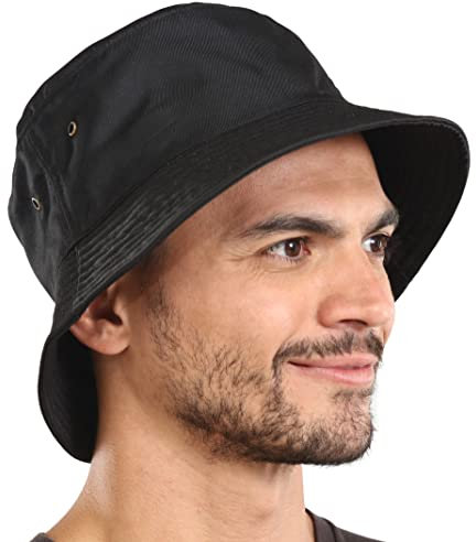 HBWL01 Fischerhut für den Sommer, Fischerhut, Strandhüte, für Damen und Herren, Weiß, Wendbare Zuckerwatte, Einheitsgröße