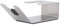 Support de Porte-filtre à café en Acier Inoxydable, Support de Porte-filtre à café, Support sans Fond, Support de Bec Simple et Double, Aide à la Préparation du café pour 51 Mm,