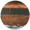 Myheimly Tischplatte Massivholzplatte Holzplatte Ersatztischplatte Holz Platte für Couchtisch Beistelltisch Rund recyceltes Massivholz,70 cm 25-27 mm