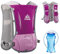 TRIWONDER 5L Ultraleichter Trinkrucksack, Trail Run Rucksack Trinkweste, Hydration Pack Fahrradrucksack für Marathon, Laufen, Camping, Wandern (Rose Rot - mit 1.5L Wasserblase, Einheitsgröße)