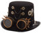 GRACEART Unisex Steampunk Hut Steampunk Zylinder Hut für Männer oder Frauen (DE/NL/SE/PL, Alphanumerisch, L, Style-12)