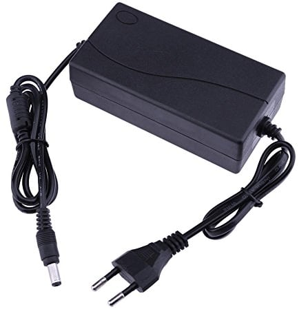 Demiawaking DC 24V 5A Adapter AC 100V-240V zu DC 24V Konverter Netzteil Adapter 5,5 * 2,5 mm für LED Lichterkette