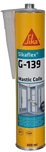 Sikaflex G 139, Mastic-colle à prise rapide, 300ml, Noir