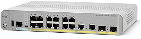 Cisco WS-C3560CX-12PD-S switch di rete Gestito Gigabit Ethernet (10/100/1000) Bianco Supporto Power over Ethernet (PoE) (Ricondizionato)