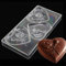 3D Grande Cuore Cioccolato Stampo Trasparente Policarbonato Vassoio Fai da Te Fatto a Mano Maker Ghiaccio Muffin Teglie e Pan Dolciumi Torta Forma Cottura Al Forno Piatto Pasticceria Attrezzi Plastica