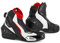 SHIMA SX-6 Men, Scarpe Moto Uomo | Rinforzate Stivali Moto Uomo in Pelle, Supporto alla Caviglia, Suola Antiscivolo, Impugnatura del Cambio (Bianco, 41)