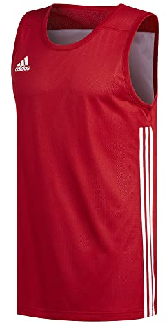 adidas Herren 3G Speed Reversible Jersey, Power Red / White, XL