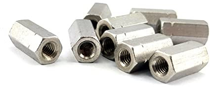 Sechskant-Verbindungsmuttern Sechskantmuttern Lange Ausführung Edelstahl A2 DIN 6334 (M24) x5