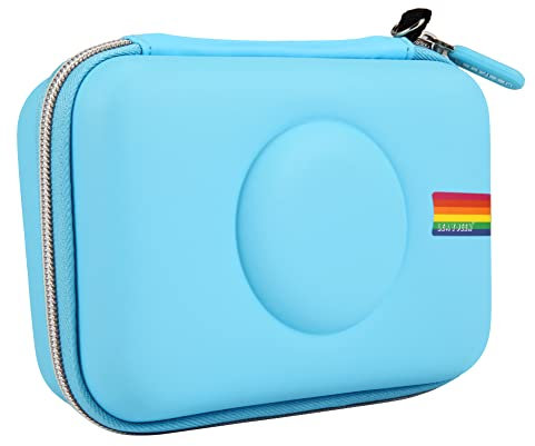 Leayjeen Custodia per Fotocamera Digitale adatta per ZORNIK/AGFA PHOTO/Snap Touch & KODAK Printomatic/Smile, Design di protezione del guscio rigido in EVA (solo custodia protettiva) blu