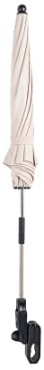 TWISTSHAKE Sombrilla Carrito Bebé UV 50+ para Silla de Paseo Tour, Beige