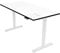Ergotopia Desktopia Draw höhenverstellbarer Schreibtisch mit Whiteboard Platte - Beschreibbarer Schreibtisch höhenverstellbar mit OLED Display & Smarter Erinnerungsfunktion