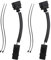 Konuooer 2 Stück C-Klasse ölstoppkabel W203 W204 Adapterkabel Nockenwellenmagnet Nockenwellenversteller Steckerpaar für E-Klasse W211 W212 S203 S204 C208 C209 A2711502733