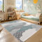 SIMPEX KinderTeppich, Wolken Design, Teppich Blau, 200 x 290 cm, Teppich für Kinder, Teppich Kinderzimmer
