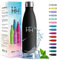 HoneyHolly Trinkflasche Edelstahl, Trinkflasche Kinder, 500ML BPA-frei, Thermosflasche, Wasserflasche Doppelwandig, Trinkflasche Kohlensäure Geeignet, Trinkflasche Sport für Fitness, Gym, Fahrrad