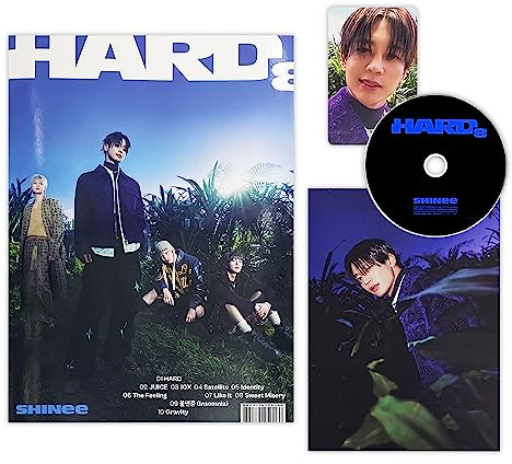 SHINee - 8th Album [Hard] (Runner Ver.) Cover + CD-R + Photo Book + Photo Card + Bromide + Poster + 4 Hologram Photocards