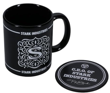 Paladone Product Stark Industries Mug and Coaster