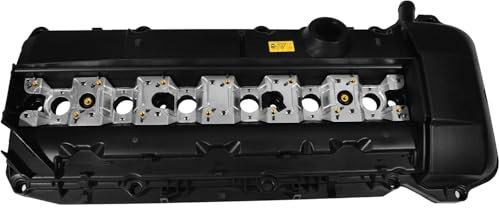 Ventildeckel mit Dichtung, kompatibel mit 3er-Serie E46, 5er-Serie E39, 7er-Serie E38, X5, E53, Z3, E36 1998–2002 Ersatz für 11121432928