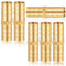 Conector de manguera 12mm latón,4 piezas Conector de manguera 12mm(15/32),conector recto Boquilla para mangueras Racor roscado Racores de latón