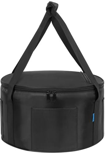 OUUTMEE Dutch Oven Bag for 14 Inch Dutch Oven, Dutch Oven Carry Bag with Extra Pockets