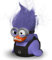 TUBBZ First Edition Purple Minion - Figura Coleccionable de Pato de Goma de Vinilo – Producto Oficial de Minions – Animación Infantil de TV, películas y Videojuegos