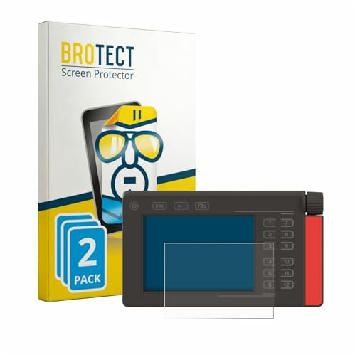BROTECT 2 Stück Schutzfolie für Müller Elektronik SMART570 Displayschutz Folie Made in Germany, Ultra-Klar