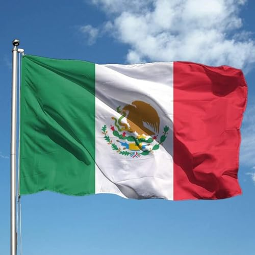 Flagge Mexiko in maritimer Stoff 150 x 220 – Dem Production