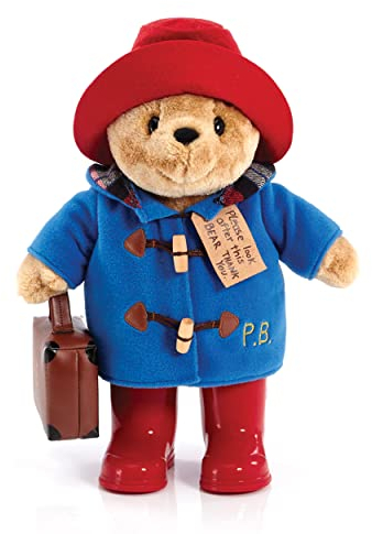 Rainbow Designs Classic Paddington Bear with Boots and Suitcase 36cm