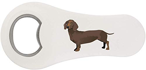 Azeeda 'Dachshund' Bottle Opener Fridge Magnet (BO00040893)