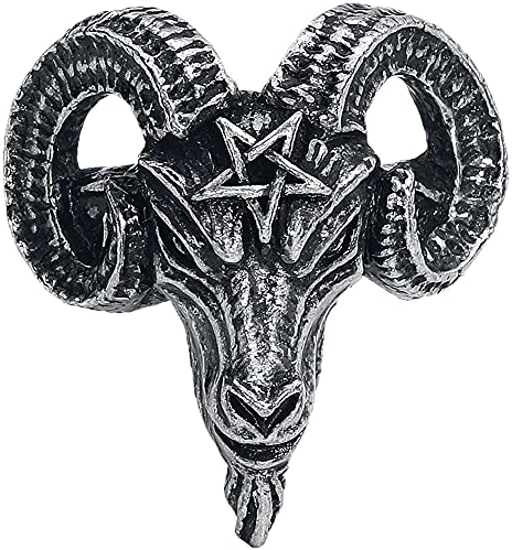 Alchemy Gothic Baphomet Unisex Ring Standard XS Hartzinn Geschenke, Gothic, Horror, Rockwear