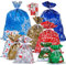 LIHAO 24 x Geschenktüte Geschenkverpackung zum Befüllen Deko Geschenkbeutel Weihnachten Tüte mit Bänder Aufkleber Verschiedene Größe für Party