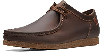 Clarks Homme Shacre II Run Tissu Oxford, Cire d'abeille, 41 EU