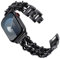 KADES Edelstahlarmband Kompatibel mit Apple Watch Armband 42mm(Series 10) 41mm 40mm 38mm,Damen Metall Gliederarmband Ersatzarmbänder für iWatch SE Series 10/9/8/7/6/5/4/3/2/1, Schwarz/Schwarz