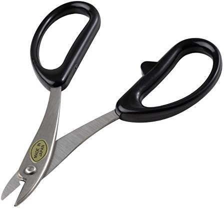 Wazakura Japanese Bonsai Wire Scissors Cutter Stainless Steel MADE IN JAPAN 6 inches (160mm) for Bonsai Gardening Art DIY Crafts - Silver